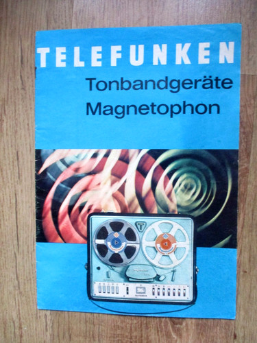 Telefunken tonbandgeräte - telefunken,
