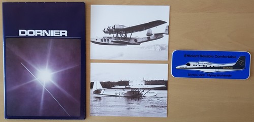 Dornier faltplakat 2x - dornier, 1x