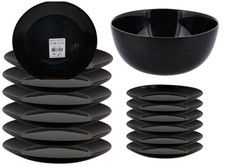 Aus Opalglas Speiseteller