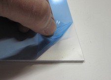 PVC Hartschaumplatte 2mm Zuschnitt weiß 500 x 480 mm - Excel Kunststoff Platte