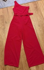 Sexy Overall/ Jumpsuit in rot