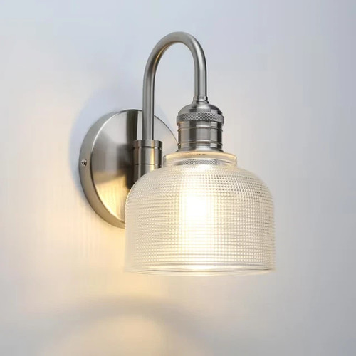 Glas wandleuchter vintage - glas,