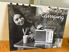 (RB)5025-4216, alte Werbe Aufnahme Camping mit dem Stern Radio