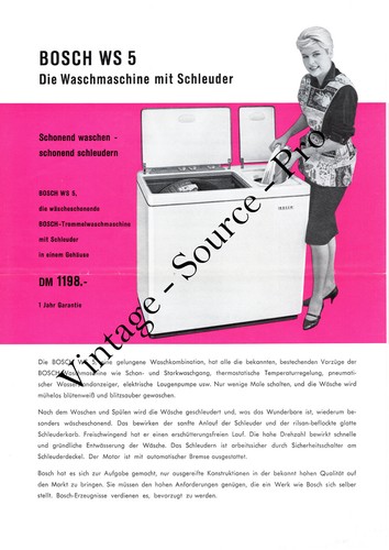 Alte werbung bosch die - bosch,