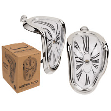 Schmelzende Uhr 18x13cm