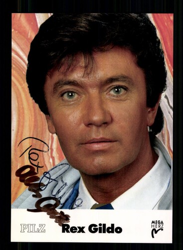 Rex gildo autogrammkarte - gildo,