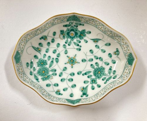 Meissen schale indisch grün - schale,