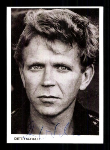 Dieter schidor autogrammkarte - dieter,