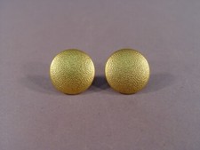 143922: Paar GOLDENE Knöpfe