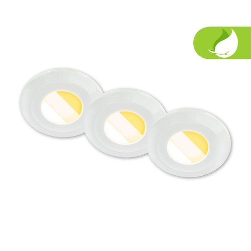 3er set led - 3er, einbaustrahler