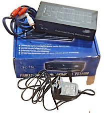 DYNAVOX TC-750 Phonovorverstärker Phono Preamp Schwarz TC750 Vorverstärker