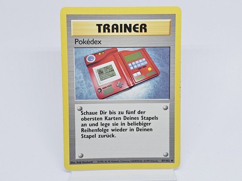 Pokemon karte trainer pokedex - karte,