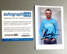 RINGO STARR 'Beatles' original signed Foto 10x15 Autogramm COA ACOA