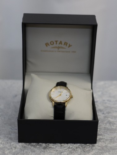Rotary goldfarbene uhr weißes - rotary,