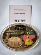 Medaille 25 Jahre Mauerfall