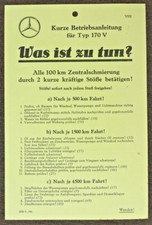 orig. kurze Betriebsanleitung