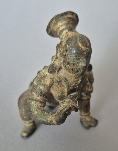 Antike bronze figur - bronze, indien