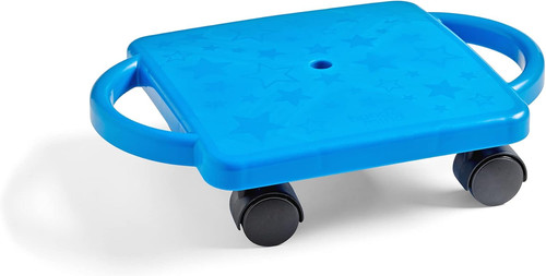 Blue indoor scooter board - blue,