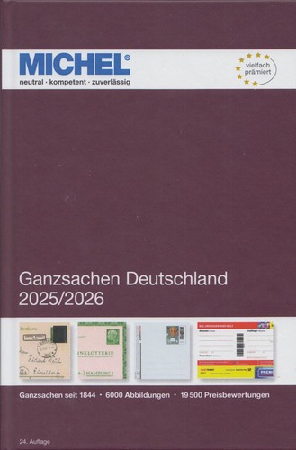 Michel ganzsachen katalog - ganzsachen,