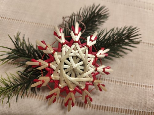 Strohsterne christbaumschmuck - strohsterne,