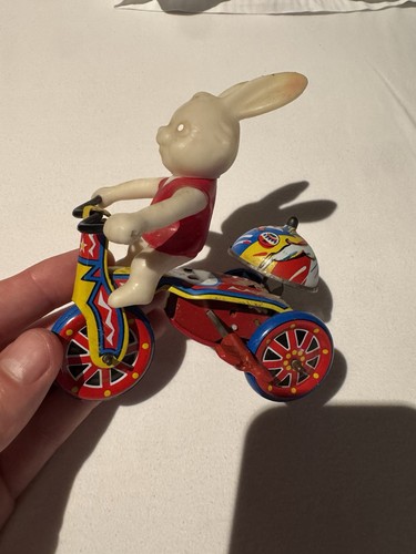 Antikes aufzieh spielzeug hase - antikes,
