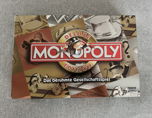 Parker monopoly deluxe edition - monopoly,