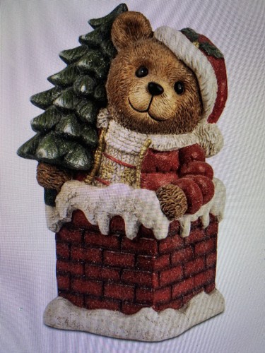 Deko teddy bär schornstein - deko,