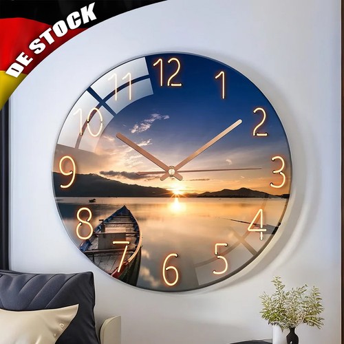 Uhr lautlos wanduhr ohne - wanduhr,