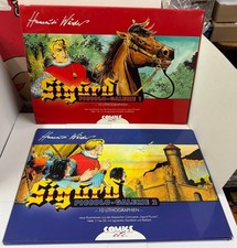6 x Portfolio Mappen SIGURD Piccolo-Galerie Wäscher signiert editon comics etc