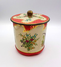 alte Kaffeedose Eduscho rund