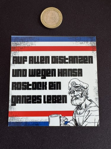 Ultras hansa rostock sticker - ultras,