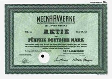 Neckarwerke 1969 Esslingen