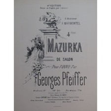 PFEIFFER Georges Mazurka Nr. 4 Op. 26 Klavier