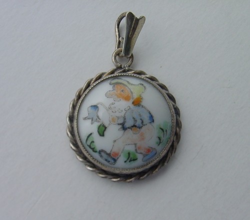 Alter porzellan charm zwerg - ,