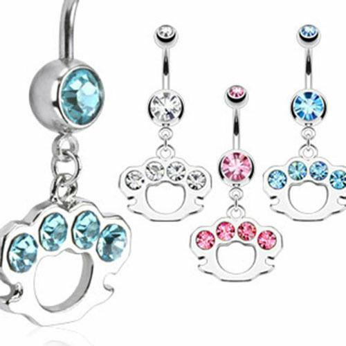 Bauchnabelpiercing schlagring - bauchnabelpiercing,