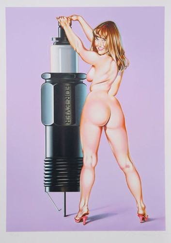 Mel ramos portrait - mel,