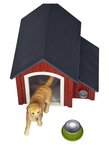 Schleich hundehütte mit - schleich,