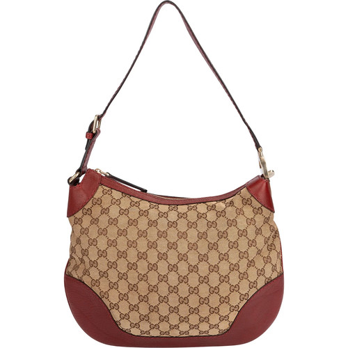 Gucci monogram canvas hobo - canvas,