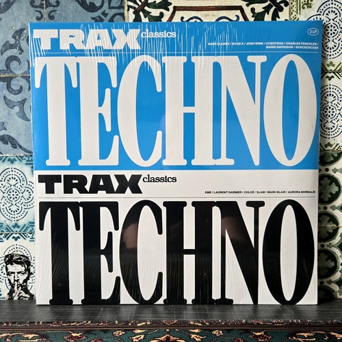 Techno trax 2xlp - techno,