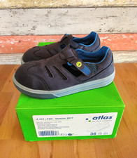 Atlas Größe 36, A422, Sicherheitsschuhe, Klettverschluss, 3D Dämpfung 