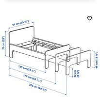 Kinder / Junior Betten  , Blau