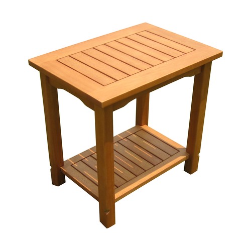 Beistelltisch holz eckig - beistelltisch,