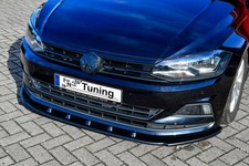 Sonderaktion Spoilerschwert Frontspoiler Splitter V2 aus ABS für VW Polo 6 2G