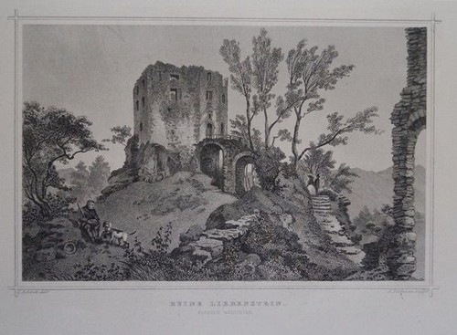 Ruine liebenstein sachsen - ruine,
