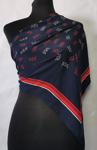 Vintage seidentuch silk scarf - seidentuch.,