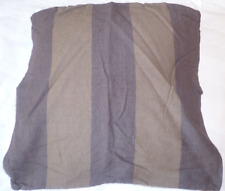 Kissenbezug 50x50 cm Kissenhülle Sofakissen 1x Scantex braun gestreift Frühling