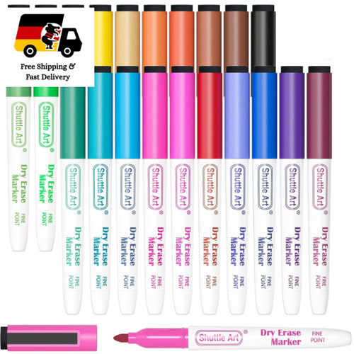 Whiteboard set farben - 20, mit