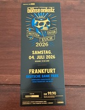Böhse Onkelz Ticket