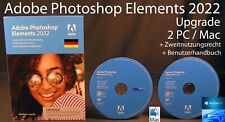 Adobe Photoshop Elements 2022 Upgrade Box + DVD 2 Win/Mac Dauerlizenz OVP NEU
