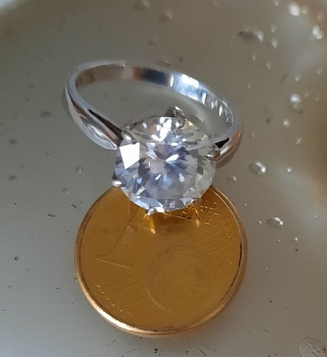 Damen diamonique ring - diamonique,